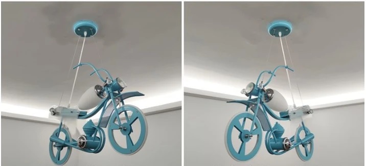 żyrandol rower